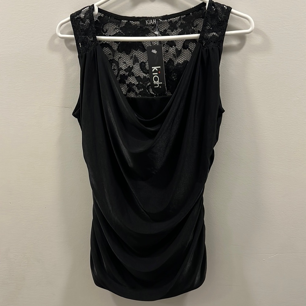 Drape Neck Top